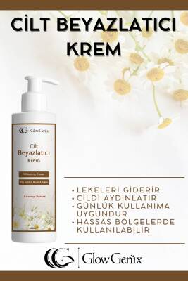 Glow Genix Cilt Beyazlatıcı Krem | Leke Karşıtı,koltuk Altı,yüz, Dirsek Ve Genital Bölge Ton Eşitleyici |100 ml - 4