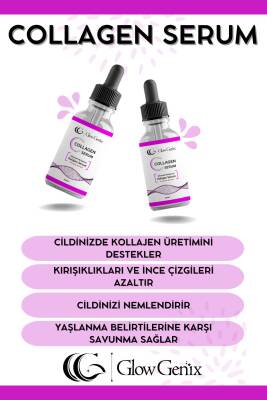 Glow Genix Collagen Serum | Glowgenix Kolajen Serum | 30 ml - 4