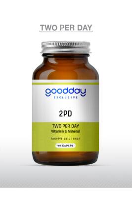 Goodday 2PD Two Per Day Multi Vitamin 60 Kapsül - 1