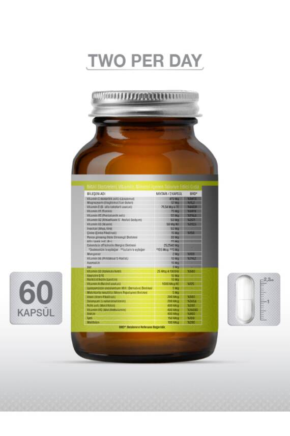 Goodday 2PD Two Per Day Multi Vitamin 60 Kapsül - 2