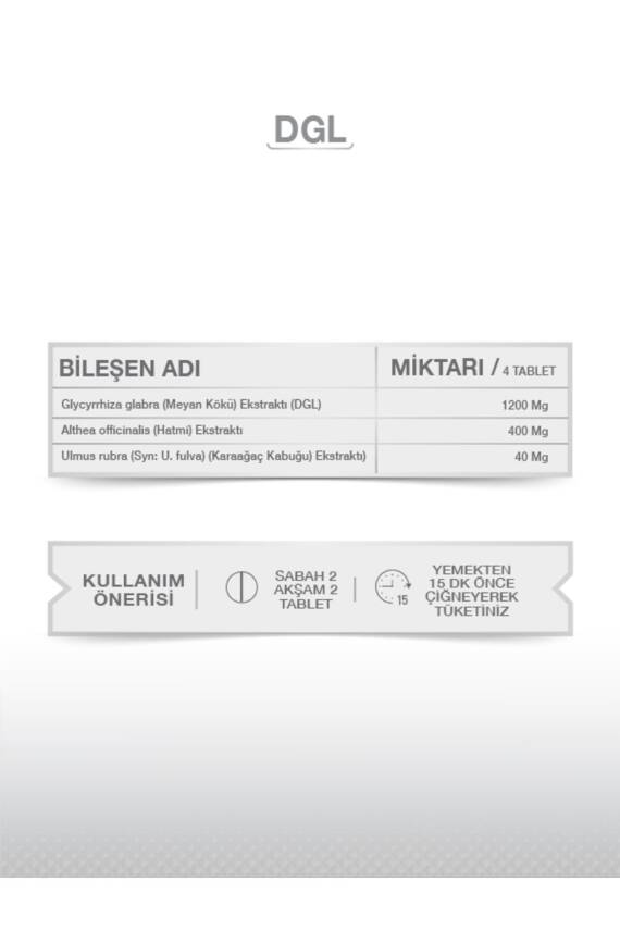 Goodday Dgl Vegan Besin Takviyesi 120 Tablet - 3