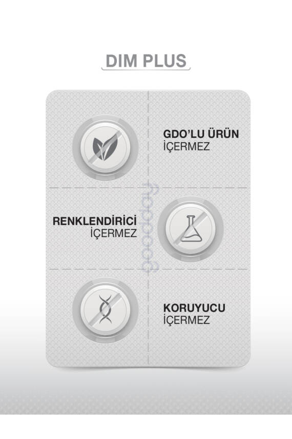 Goodday DIM Plus Bitkisel Besin Takviyesi - 4