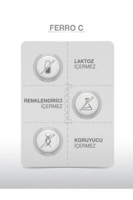 Goodday Ferro' C 17 Mg 60 Kapsül Takviye Edici Gıda - 4