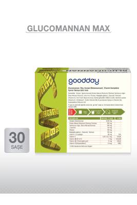 Goodday Glucomannan 30 Saşe - 4000 Mg Glucomannan - 3
