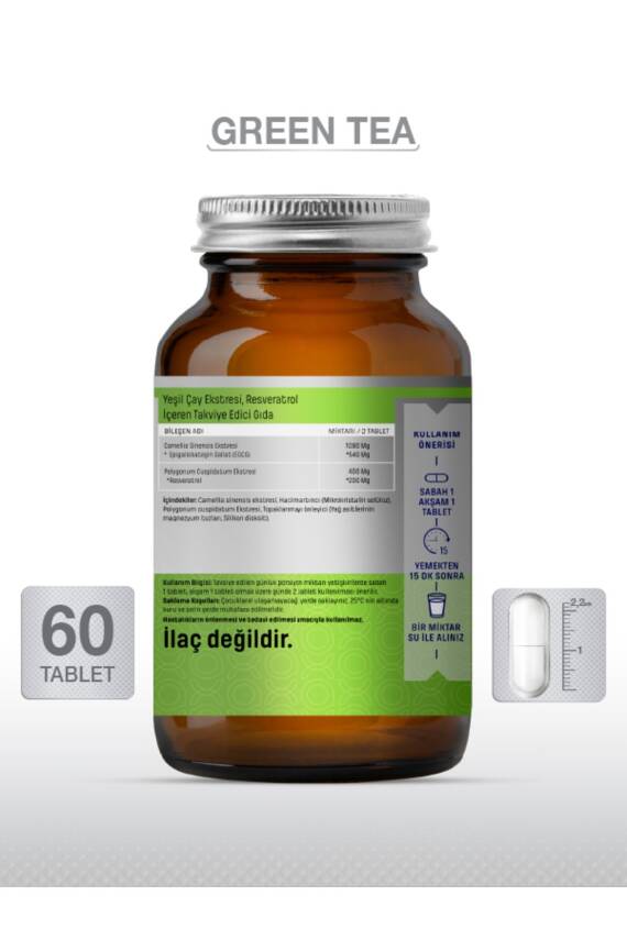 Goodday Green Tea Resveratrol 60 Tablet - 2