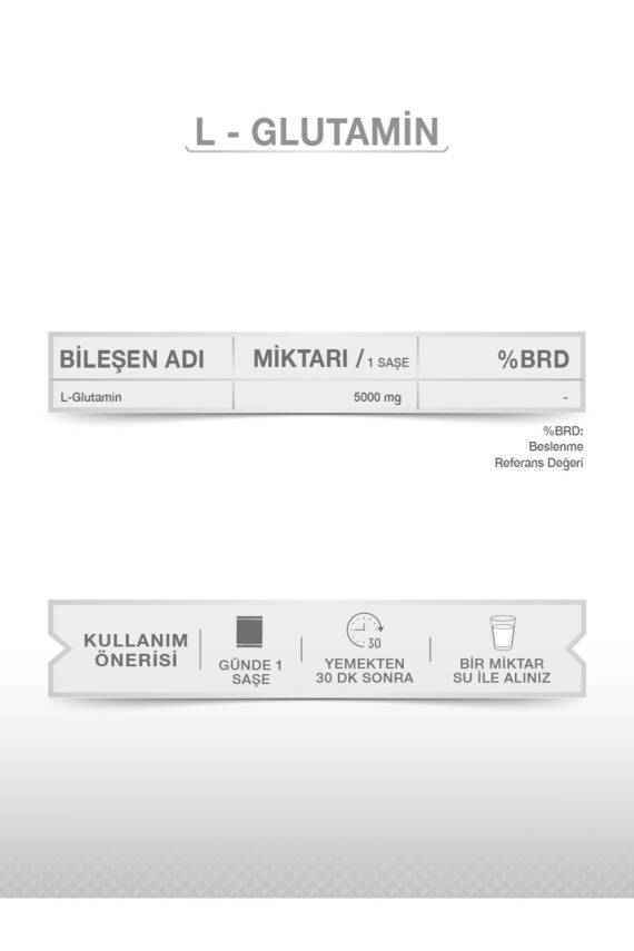 Goodday Pure L-Glutamin 30 Saşe - 4