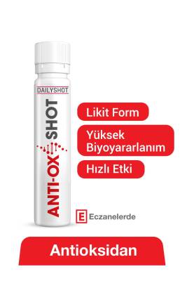 Hangover Shot Antioxshot, Bitkisel Antioksidan Kompleks, Likit Antiox Shot, Resveratrol 14'lü - 2