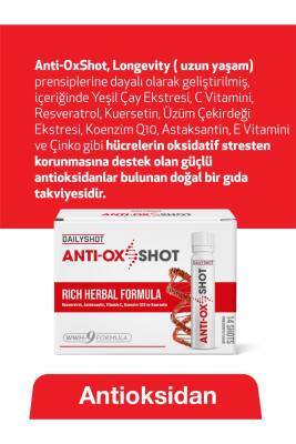 Hangover Shot Antioxshot, Bitkisel Antioksidan Kompleks, Likit Antiox Shot, Resveratrol 14'lü - 3
