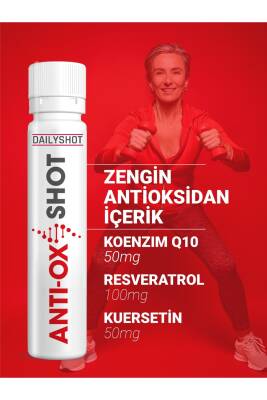 Hangover Shot Antioxshot, Bitkisel Antioksidan Kompleks, Likit Antiox Shot, Resveratrol 14'lü - 5