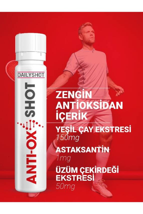 Hangover Shot Antioxshot, Bitkisel Antioksidan Kompleks, Likit Antiox Shot, Resveratrol 14'lü - 6