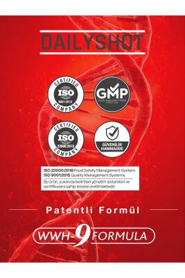 Hangover Shot Antioxshot, Bitkisel Antioksidan Kompleks, Likit Antiox Shot, Resveratrol 14'lü - 8