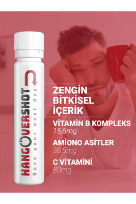 Hangover Shot Bitkisel Destek Save Your Next Day - 5