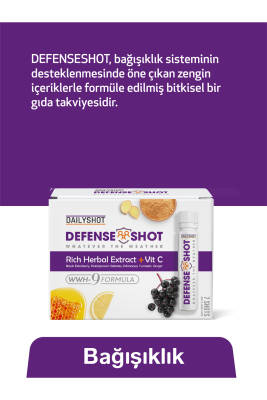 Hangover Shot Defense Shot Soğuk Algınlığına Karşı Bitkisel Gıda Takviyesi, Defense Shot 7'li - 3