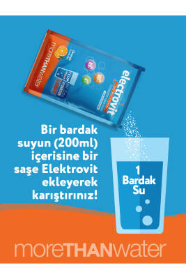 Hangover Shot Electrovit Portakal Aromalı Elektrolit İçeren Toz 8 Şase, Hidrasyon,Magnezyum,Potasyum,Sodyum - 2