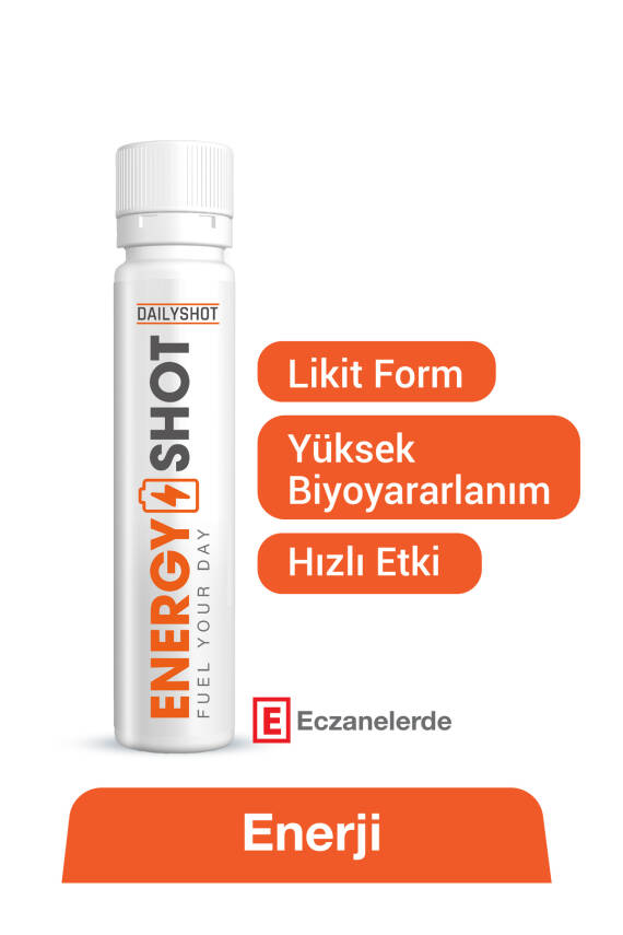 Hangover Shot Energyshot Anında Enerji Desteği, 3 Ginseng Comlex, Guarana, Energy Shot 7'li - 2