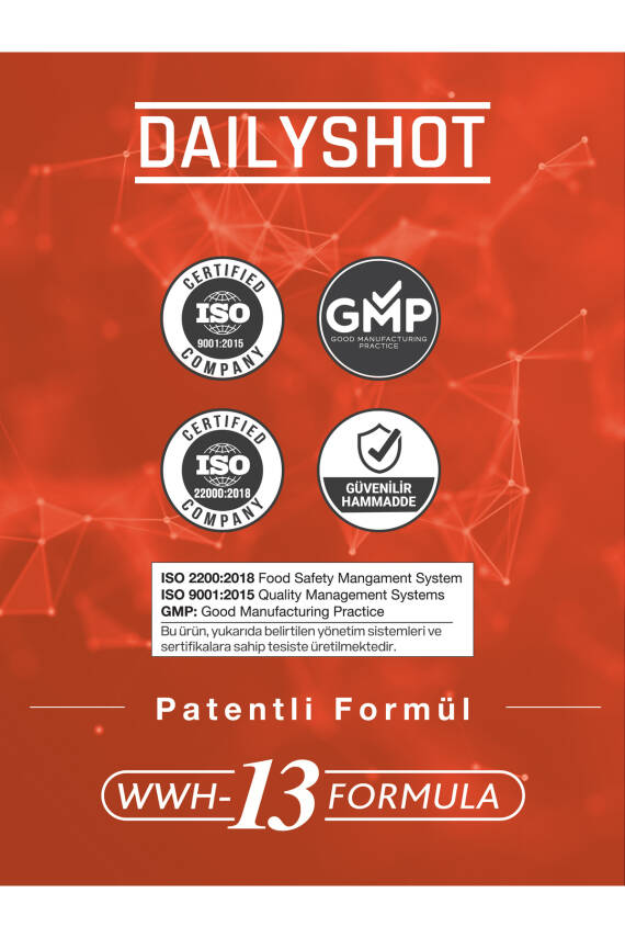 Hangover Shot Energyshot Anında Enerji Desteği, 3 Ginseng Comlex, Guarana, Energy Shot 7'li - 8