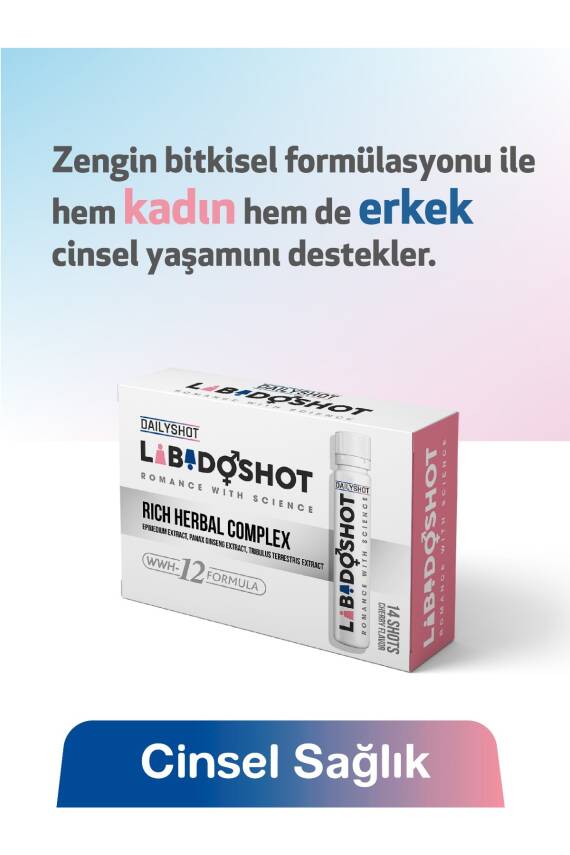 Hangover Shot Libidoshot Kadın Erkek Cinsel Sağlık Desteği, Libido Shot Bitkisel Içerikli Takviye - 3
