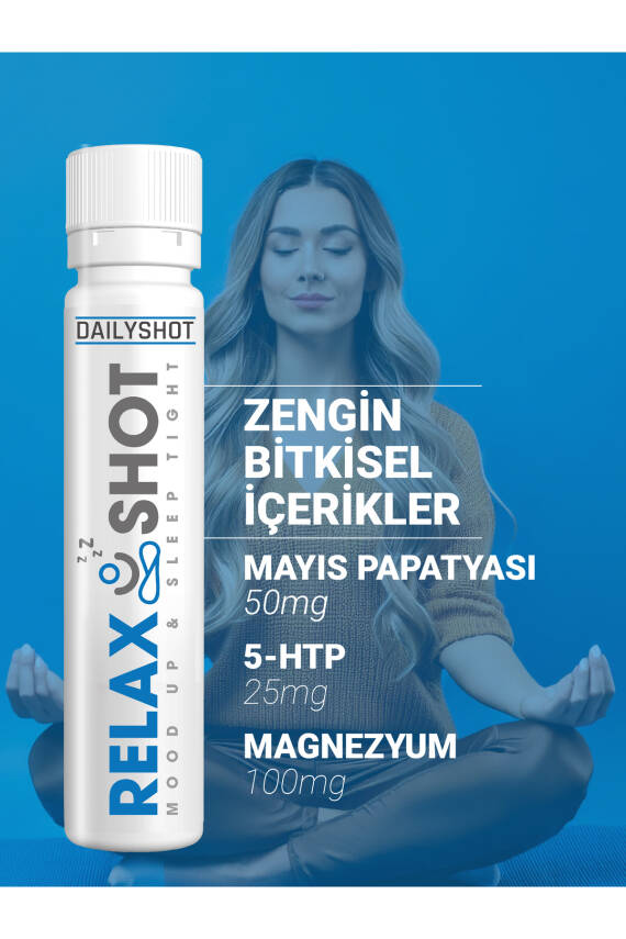 Hangover Shot RelaxShot Stressiz ve Derin Uyku, Relax Shot Bitkisel Uyku Düzenleyici - 5
