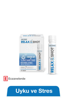Hangover Shot RelaxShot Stressiz ve Derin Uyku, Relax Shot Bitkisel Uyku Düzenleyici - HANGOVERSHOT