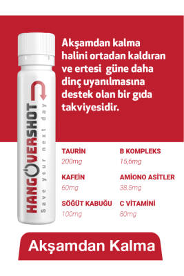 Hangover Shot Travel Set Seyahat Kiti, Seyahat Boyunca Tam Destek - 4