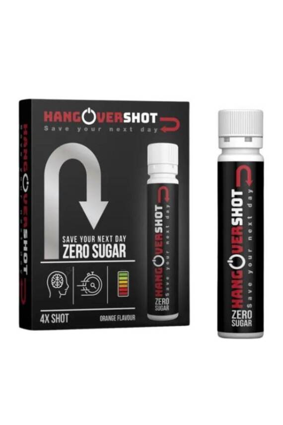 Hangover Shot Zero Sugar Save Your Next Day 4*25 - 1
