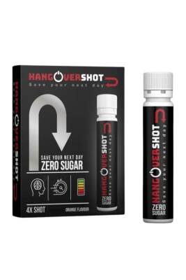 Hangover Shot Zero Sugar Save Your Next Day 4*25 - HANGOVERSHOT