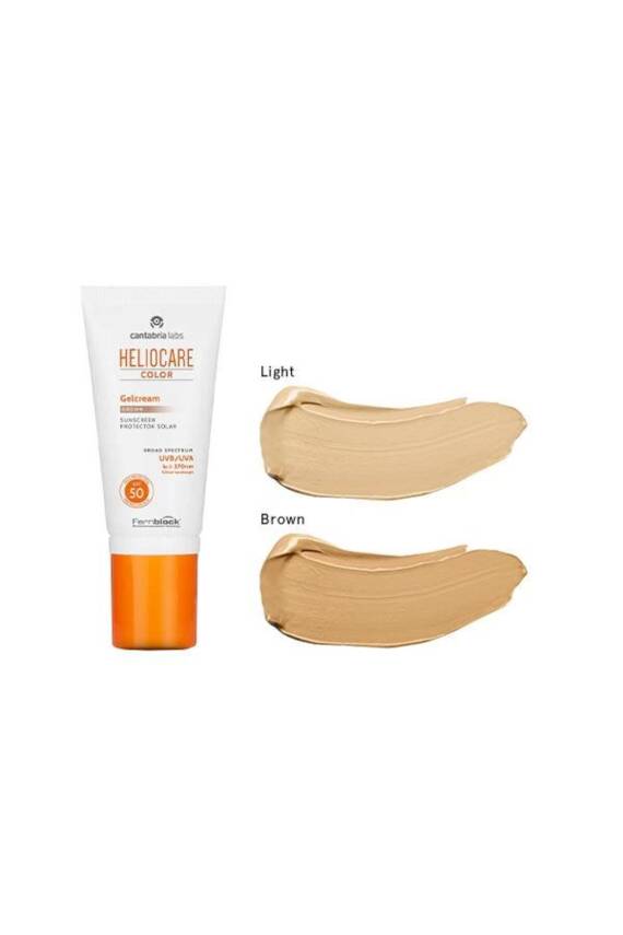 Heliocare Color Gelcream Light Spf 50 Güneş Kremi 50 ml - 4