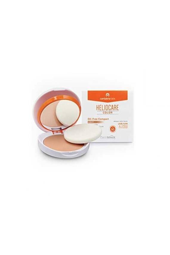 Heliocare Color Spf 50 Oil Free Compact 10 gr Light - 1