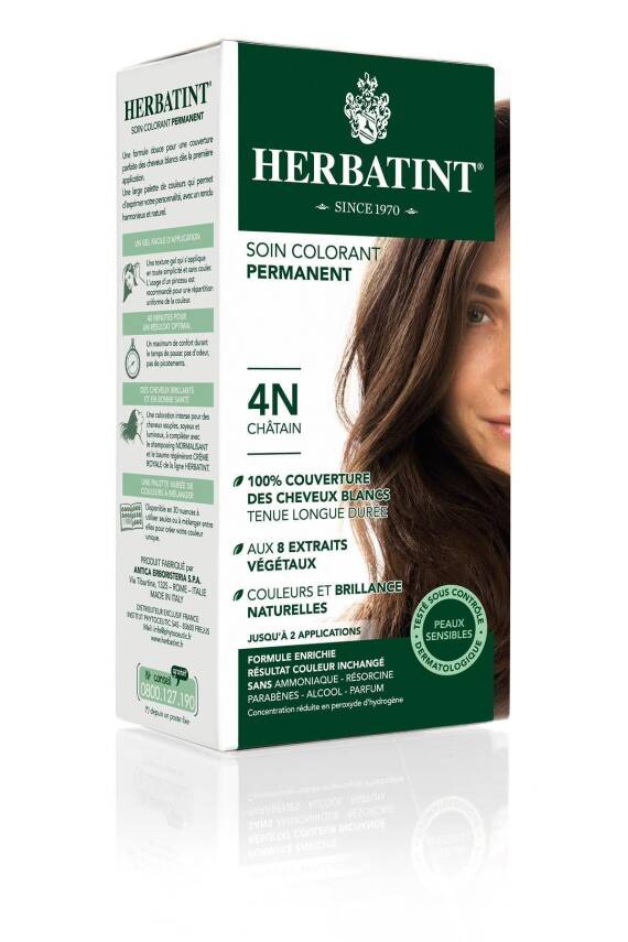 Herbatint Chestnut 4N Saç Boyası - 1