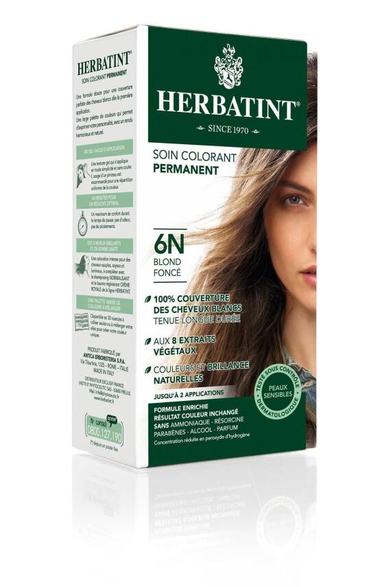 Herbatint Dark Blonde 6N Saç Boyası - 1