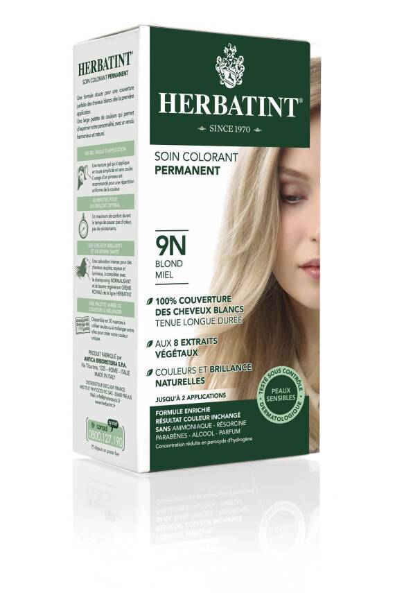 Herbatint Honey Blonde 9N Saç Boyası - 1