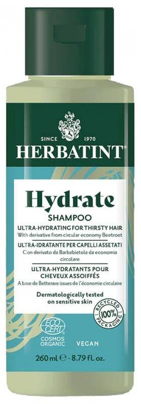 Herbatint Hydrate Organic Shampoo 260ml - 1