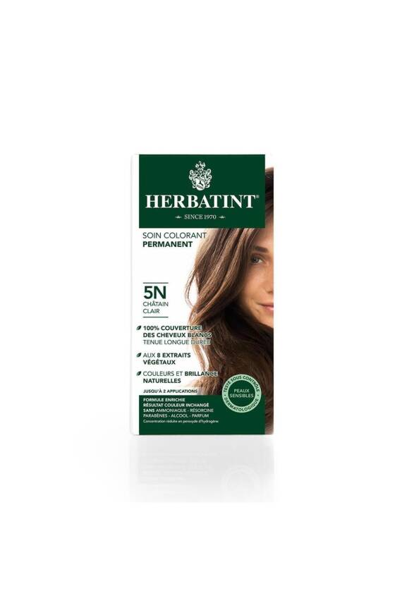 Herbatint Light Chestnut 5N Açık Kestane Saç Boyası - 1