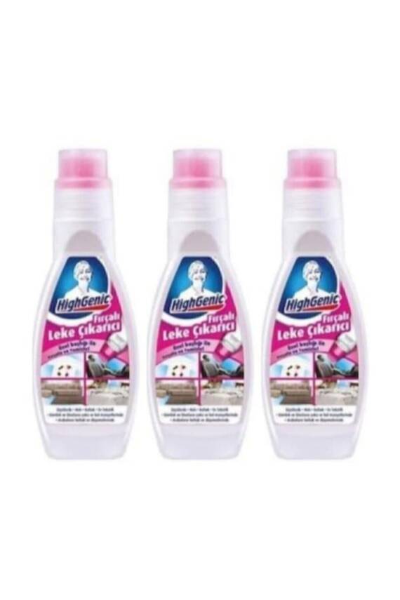 Highgenic Fırçalı Leke Çıkarıcı 200ml x 3 Adet - 1