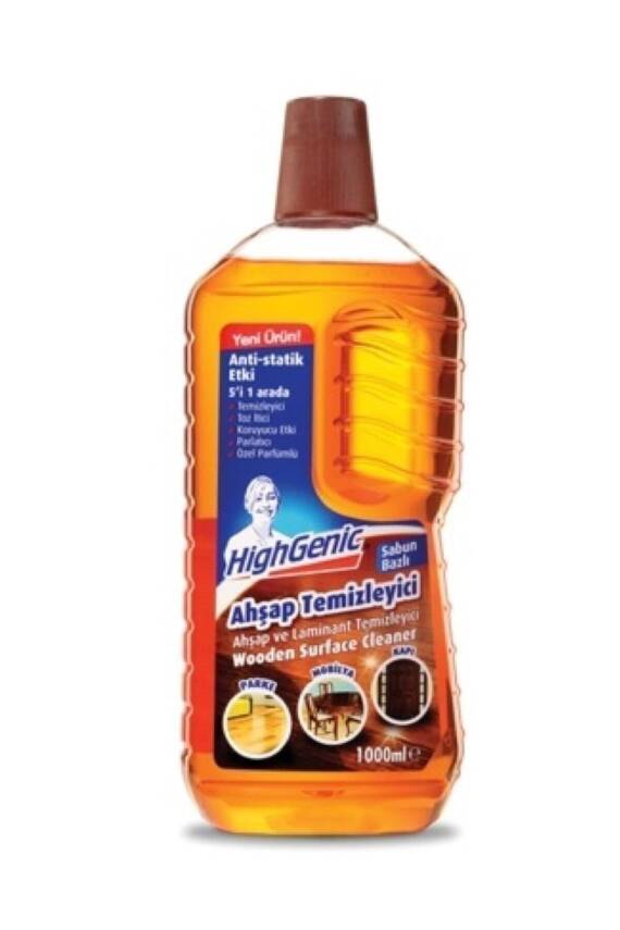 Highgenic Sabun Bazlı Ahşap Laminant Temizleyici 1000ml - 1