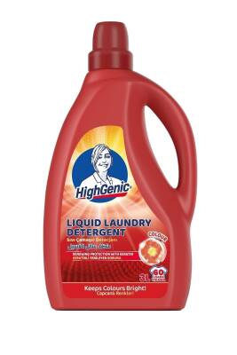 Highgenic Sıvı Çamaşır Deterjanı Renkliler 3 Lt - Highgenic