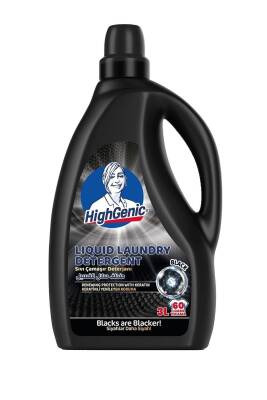 Highgenic Sıvı Çamaşır Deterjanı Siyahlar 3 Lt - Highgenic