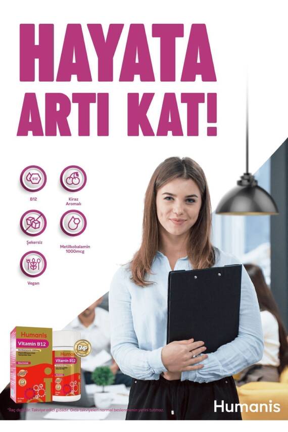 Humanis B12 Dilaltı 90 Tablet - 3