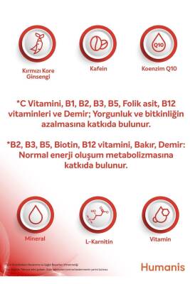 Humanis Energy Max Vitamin & Mineral 30 Tablet Enerji - 2
