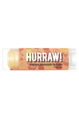 Hurraw Organik Papaya Pineapple Lip Balm - Hurraw