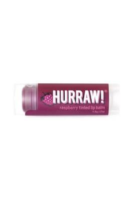 Hurraw Tinted Raspberry Lip Balm Ahududu Dudak Balmı 4.8g - Hurraw