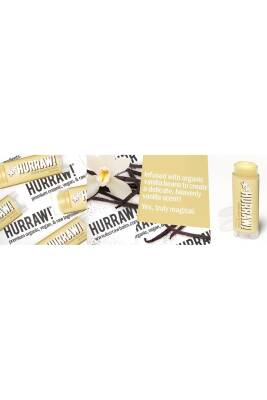 Hurraw Vanilla Bean Lip Balm Vanilya 4.8g - 3