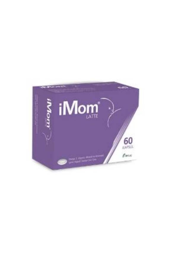 Imom Latte Omega 3 60 Kapsül - 1
