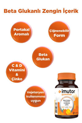 Imutor Gummies 60 Çiğnenebilir Form - 2