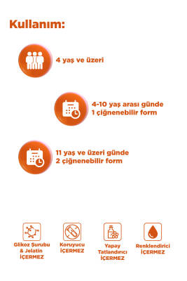 Imutor Gummies 60 Çiğnenebilir Form - 4