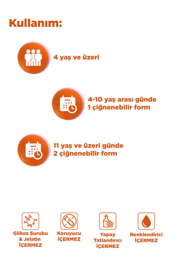 Imutor Gummies 60 Çiğnenebilir Form - 4