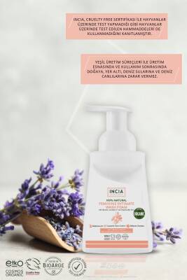 Incia %100 Doğal İntim Yıkama Köpüğü Ph 3.8 Beyazlatma Etkili ve Koku Önleyici Vegan 200 ml - 7