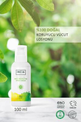 Incia %100 Doğal Koruyucu Vücut Losyonu Sprey Yenidoğan Bebek Çocuk İçin Limon Okaliptus Vegan 100 ml - 2