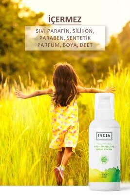 Incia %100 Doğal Koruyucu Vücut Losyonu Sprey Yenidoğan Bebek Çocuk İçin Limon Okaliptus Vegan 100 ml - 3