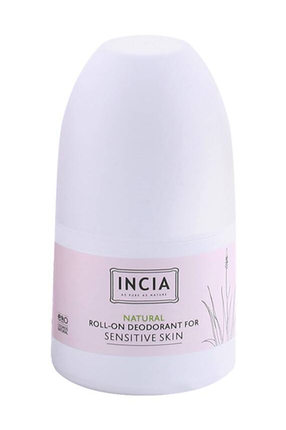 Incia %100 Doğal Roll On Deodorant Hassas Ciltler İçin Ter Kokusu Önleyici Lekesiz 50 ml - 2
